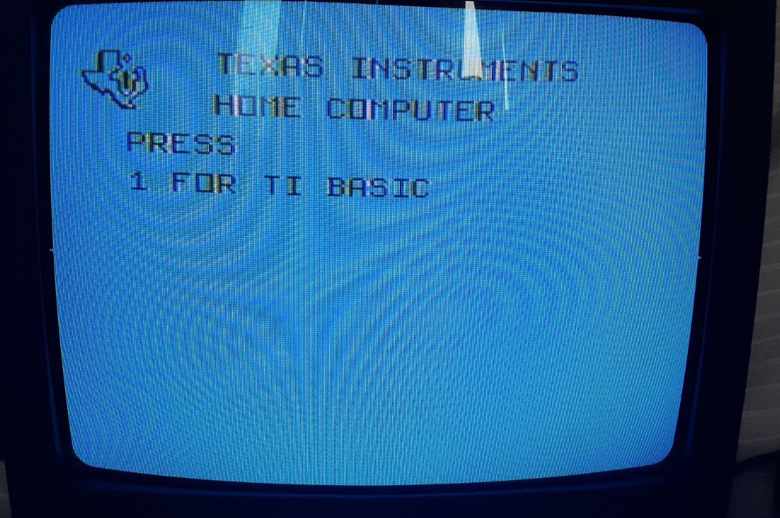 Vintage Texas Instruments TI-99/4A Home Computer +Disk Manager 2 Cartridge Works