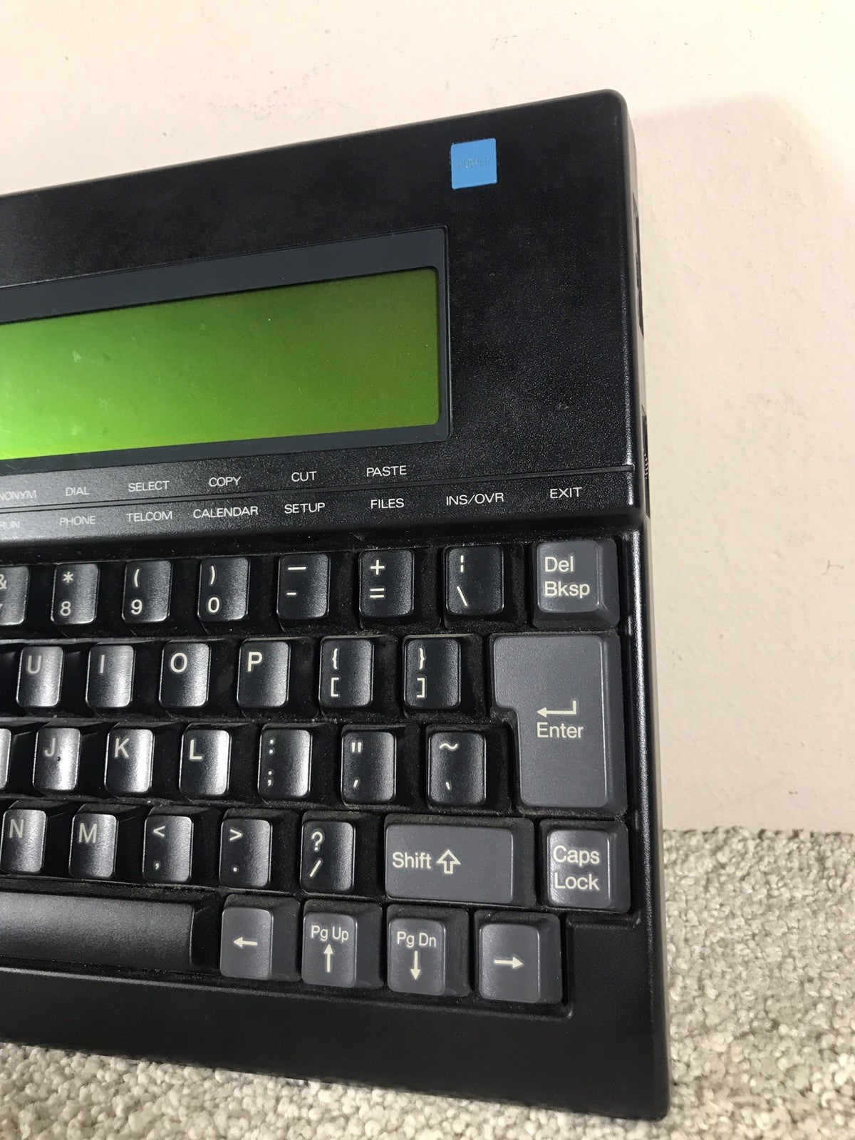 Tandy WP-2 Portable Word Processor Vintage w/ Case Tested Working 1989