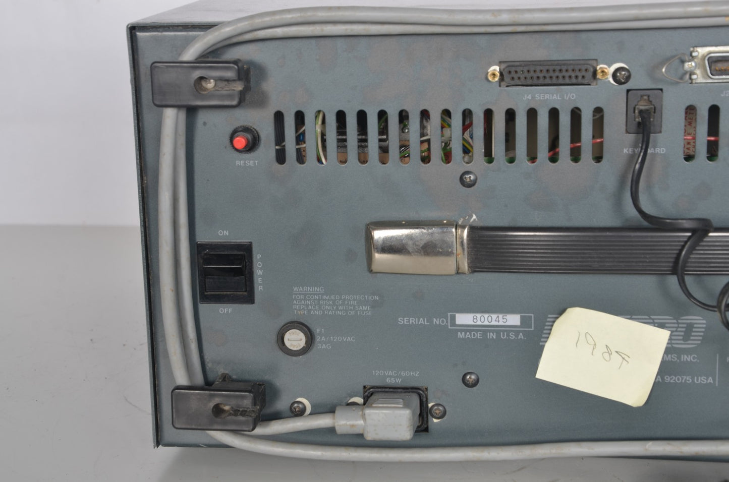 Vintage Kaypro 4 Portable Computer Powers On Dual 5¼″ Floppies Disk Motors Work