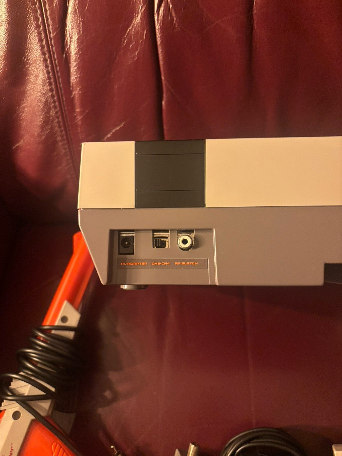 Vtg 1985 Nintendo Console Bundle Controller Zapper 6 Games All Working