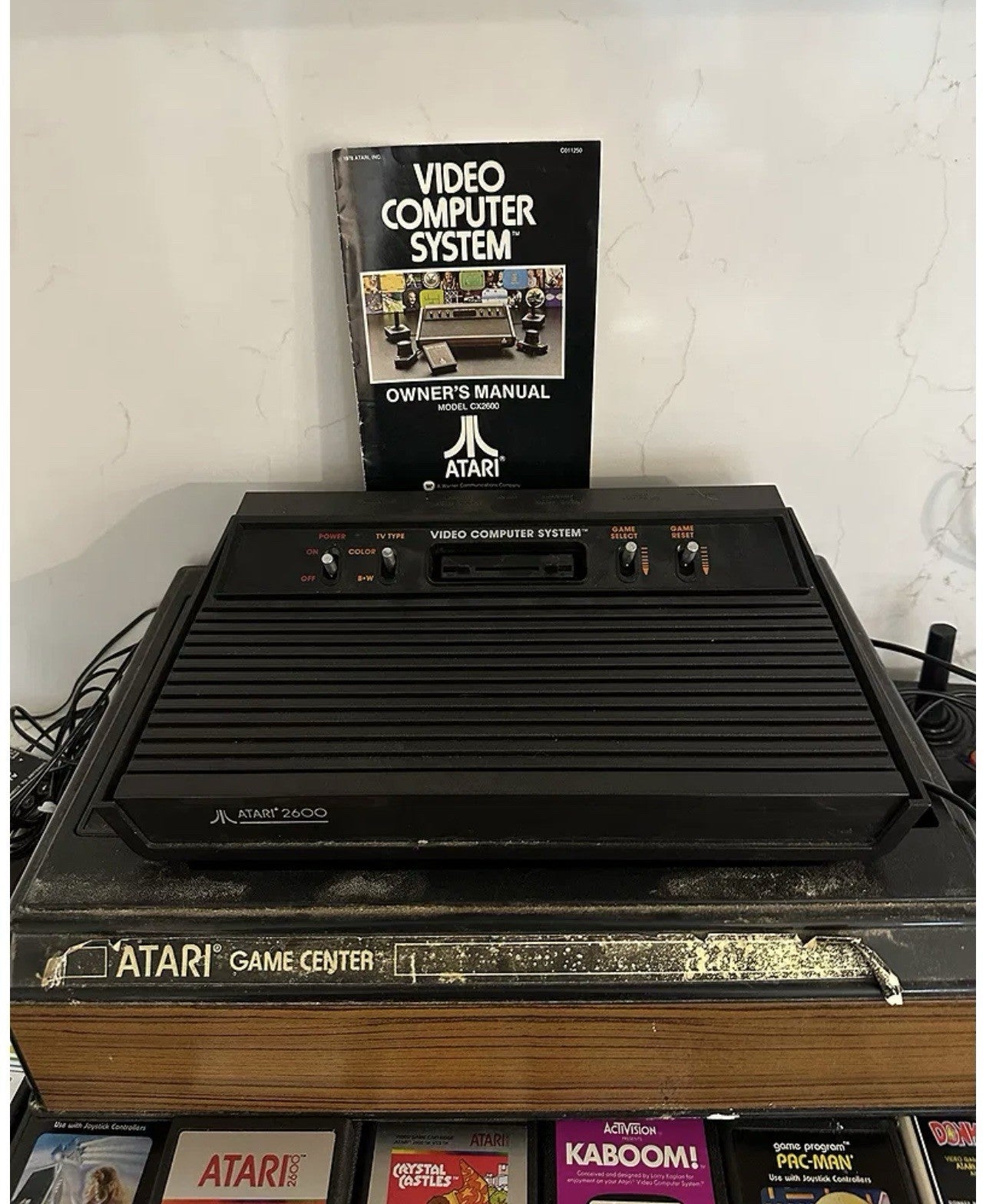 Vintage Atari 2600 Console Bundle – 35 Games – Fully Tested & Working!