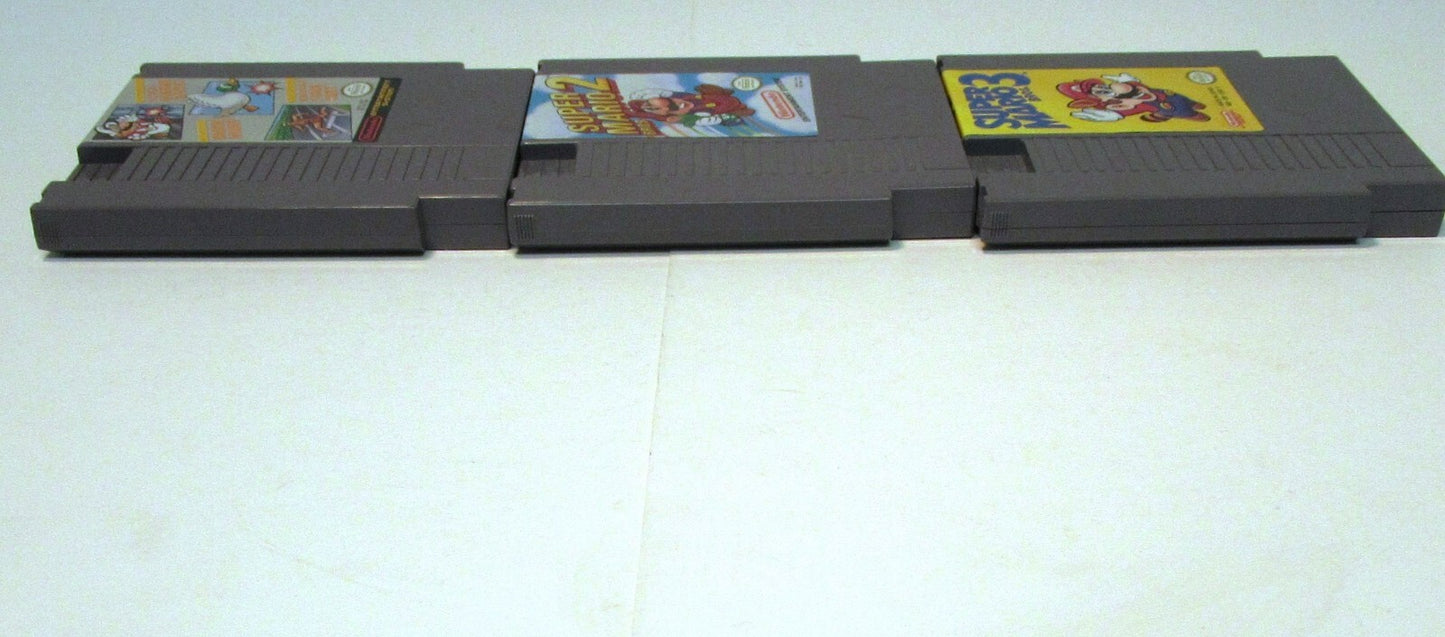 VINTAGE NINTENDO(ES) WITH MARIO 1, 2, AND 3 GAMES 2 CONTROLLERS ALL WORKING !!