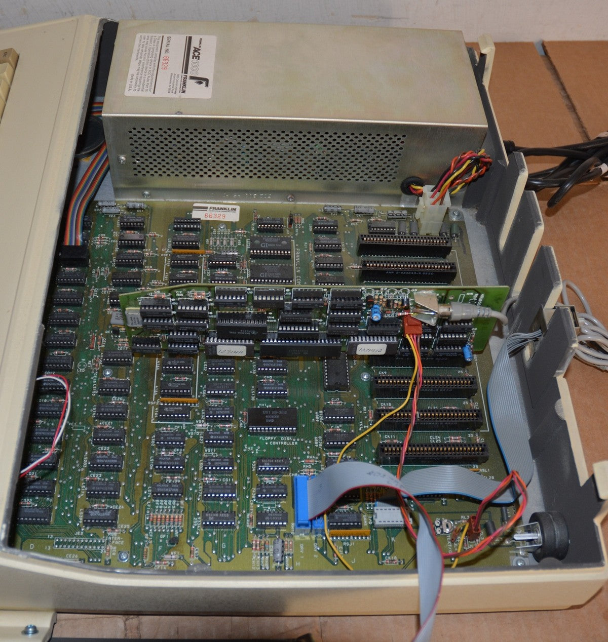 Franklin Ace 1000 Plus Vintage Computer Working Apple II Clone