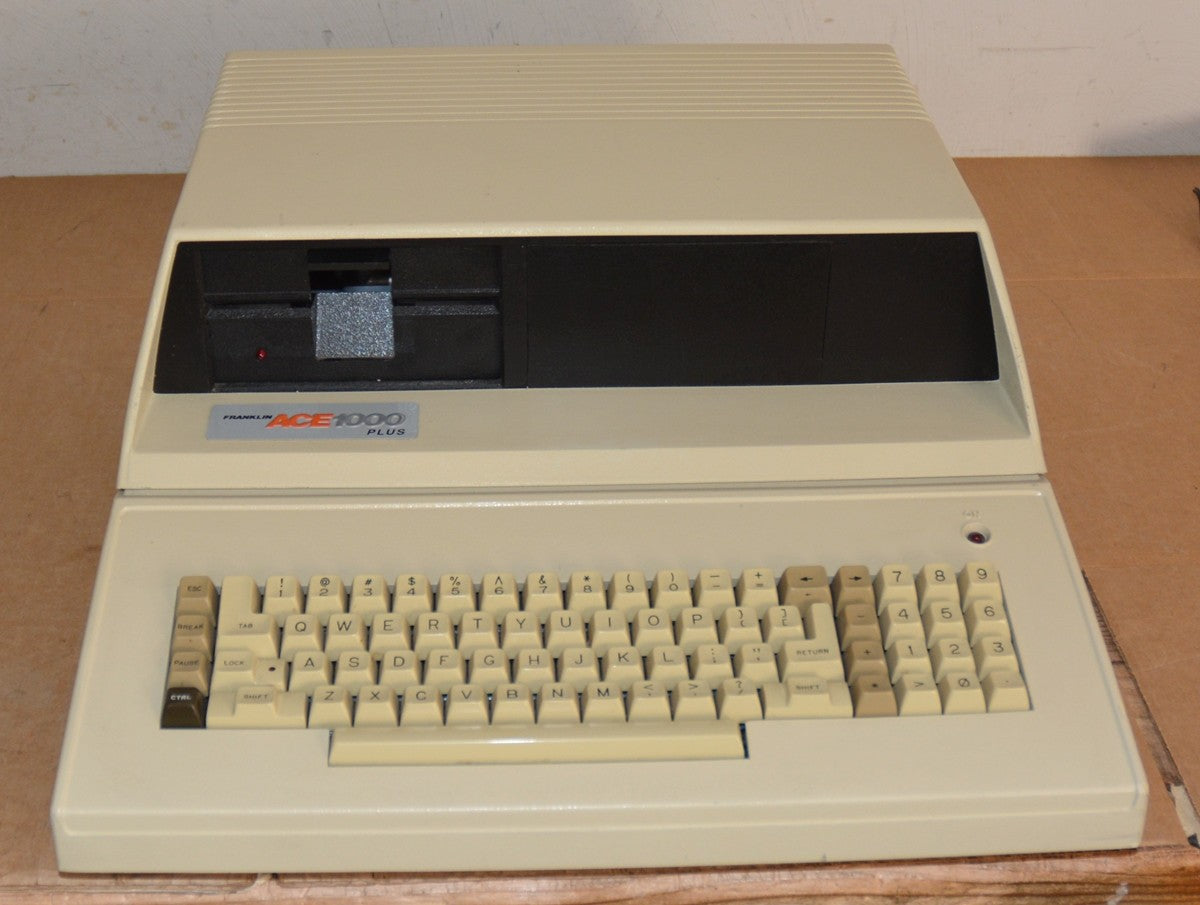 Franklin Ace 1000 Plus Vintage Computer Working Apple II Clone