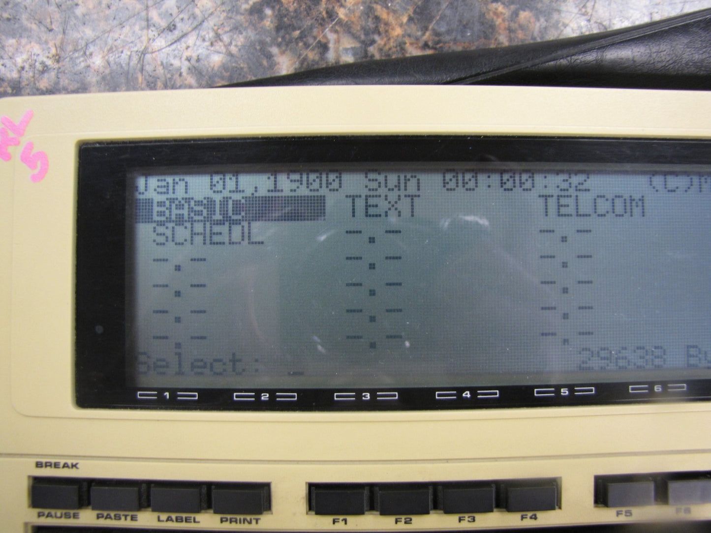 Vintage Tandy 102 Portable Computer #26-3803 30K RAM -Tested & Working-NICE! MW8