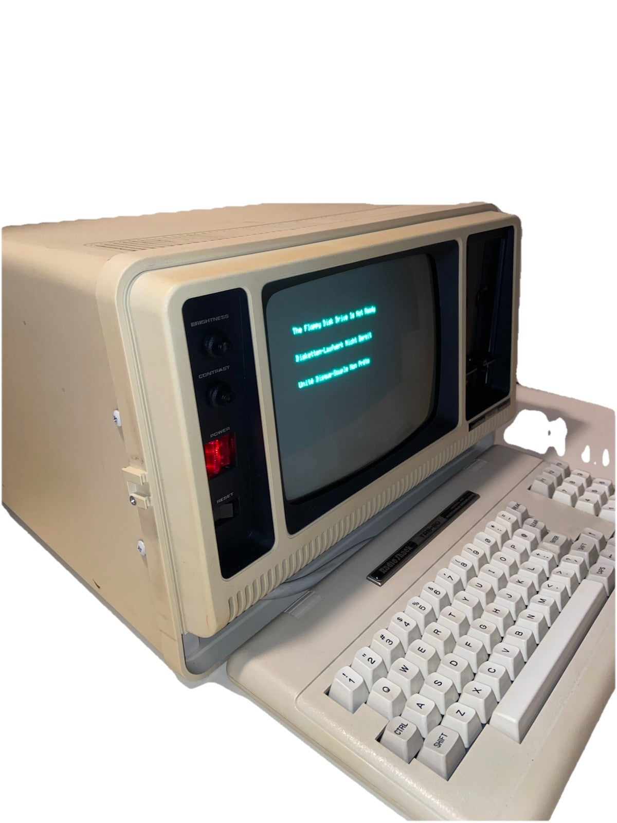 RadioShack TRS-80 Model4P, Vintage Portable Computer, Working