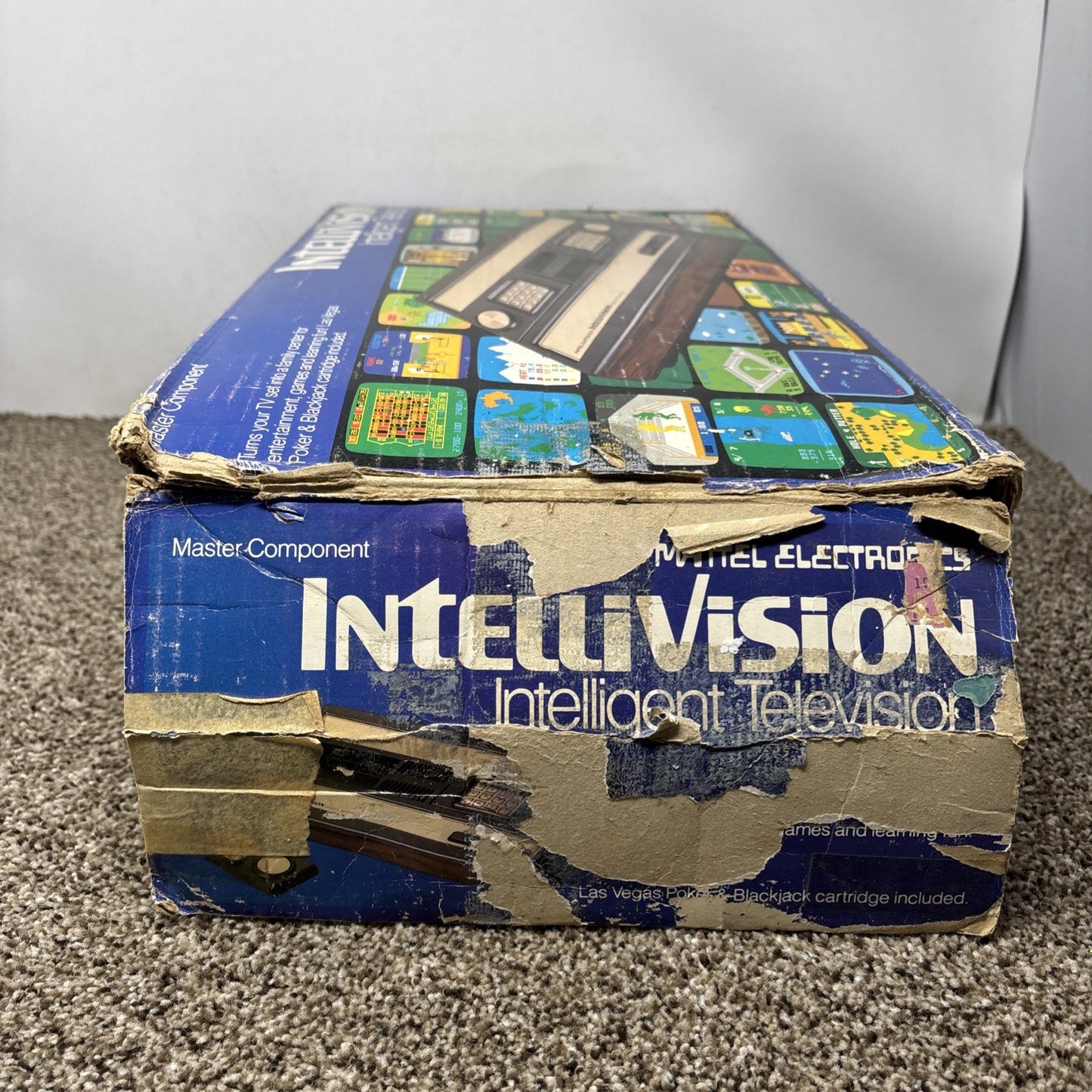 Intellivision Video Game console Tested Working Vintage Game Bundle In Box
