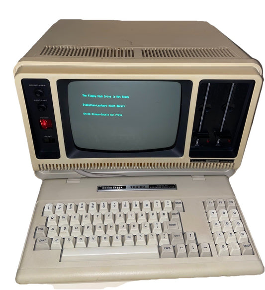 RadioShack TRS-80 Model4P, Vintage Portable Computer, Working