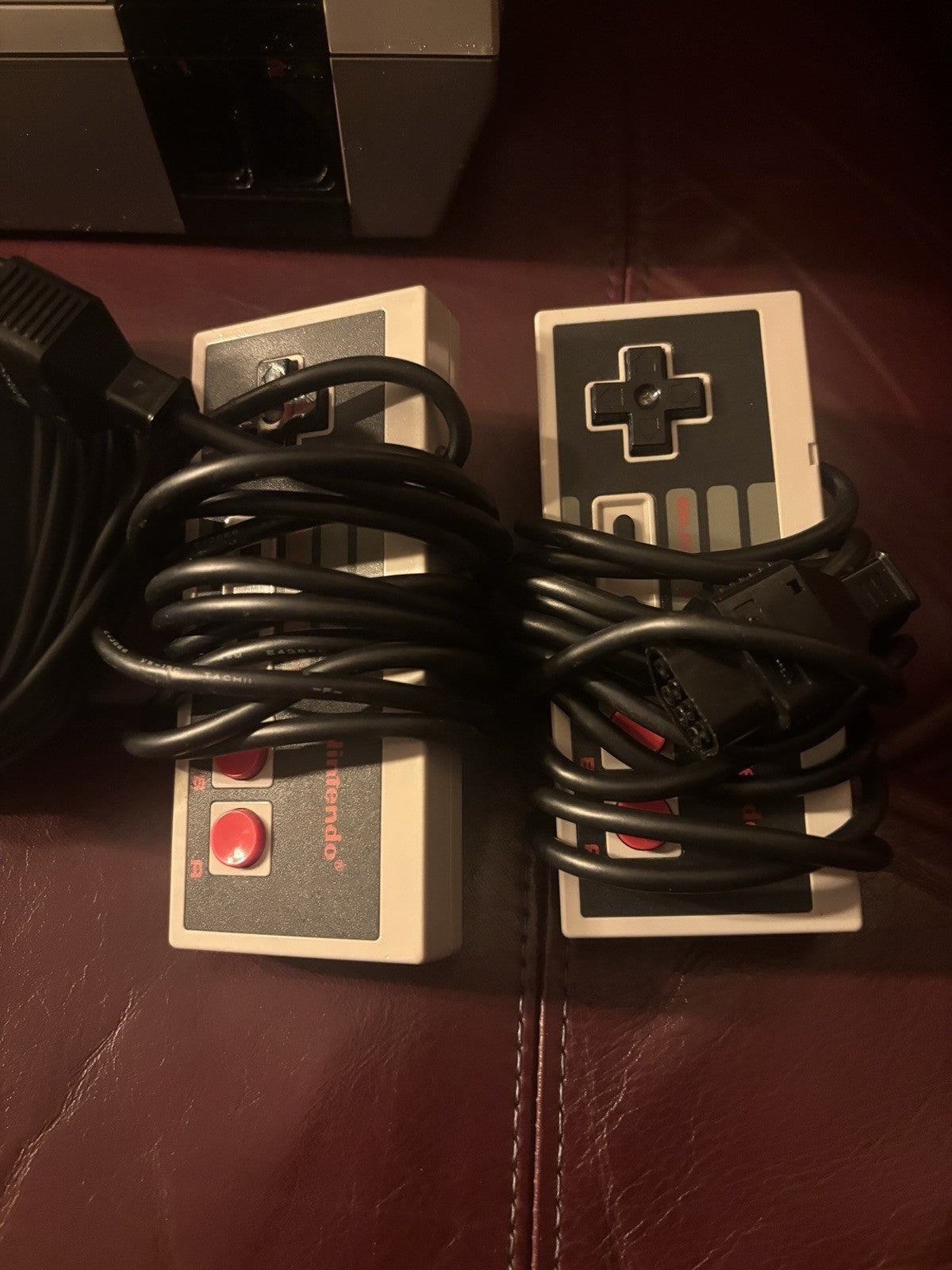Vtg 1985 Nintendo Console Bundle Controller Zapper 6 Games All Working